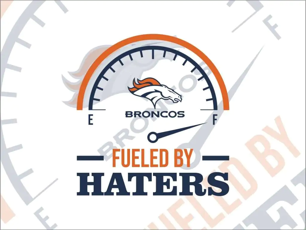 Fueled By Haters Denver Broncos SVG