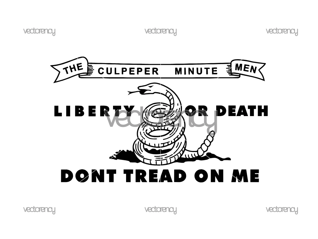 Dont Tread On Me SVG, Liberty Or Death
