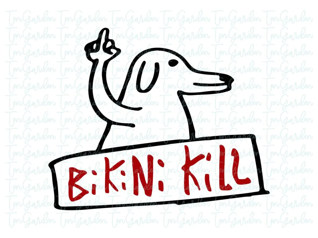 Bikini Kill SVG