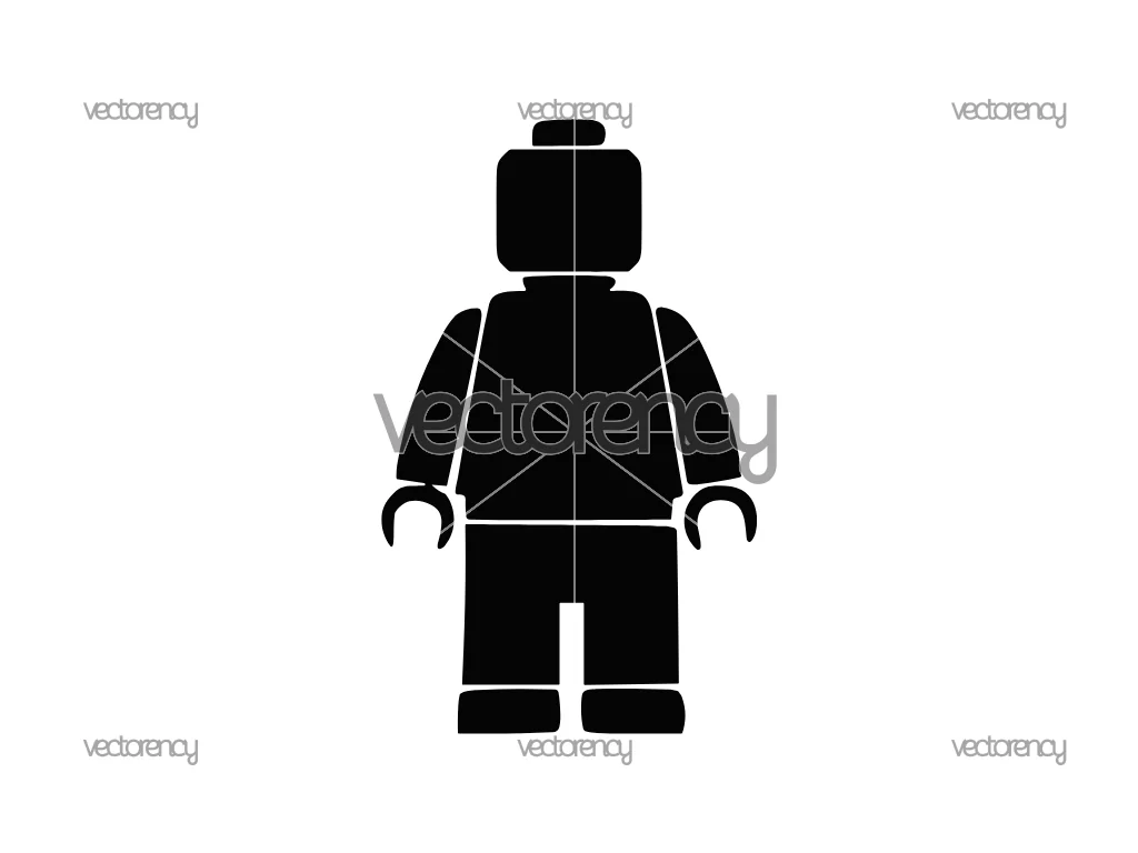 Lego Man SVG Cricut File
