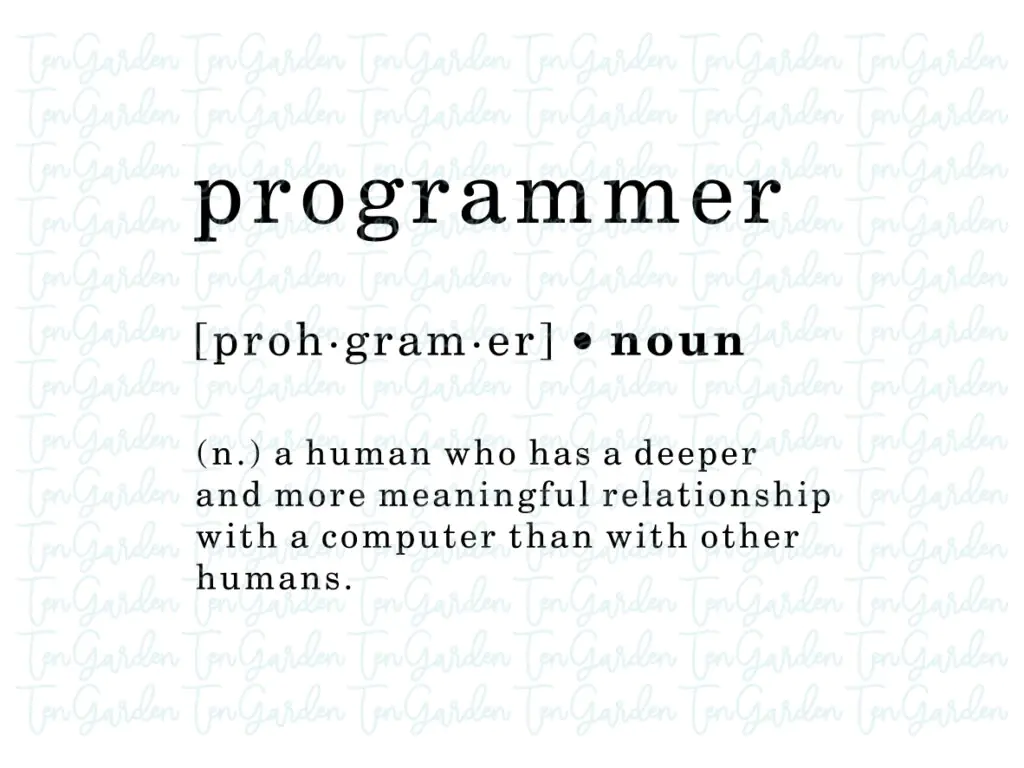 Programmer Definition SVG