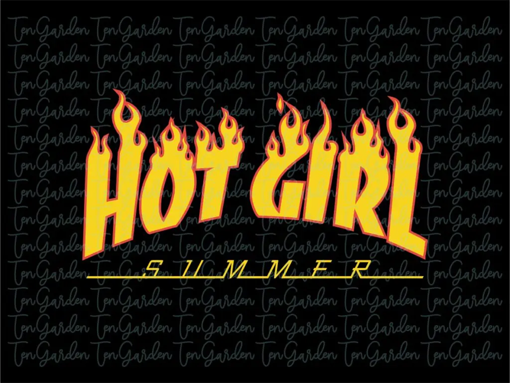 Hot Girl Summer SVG