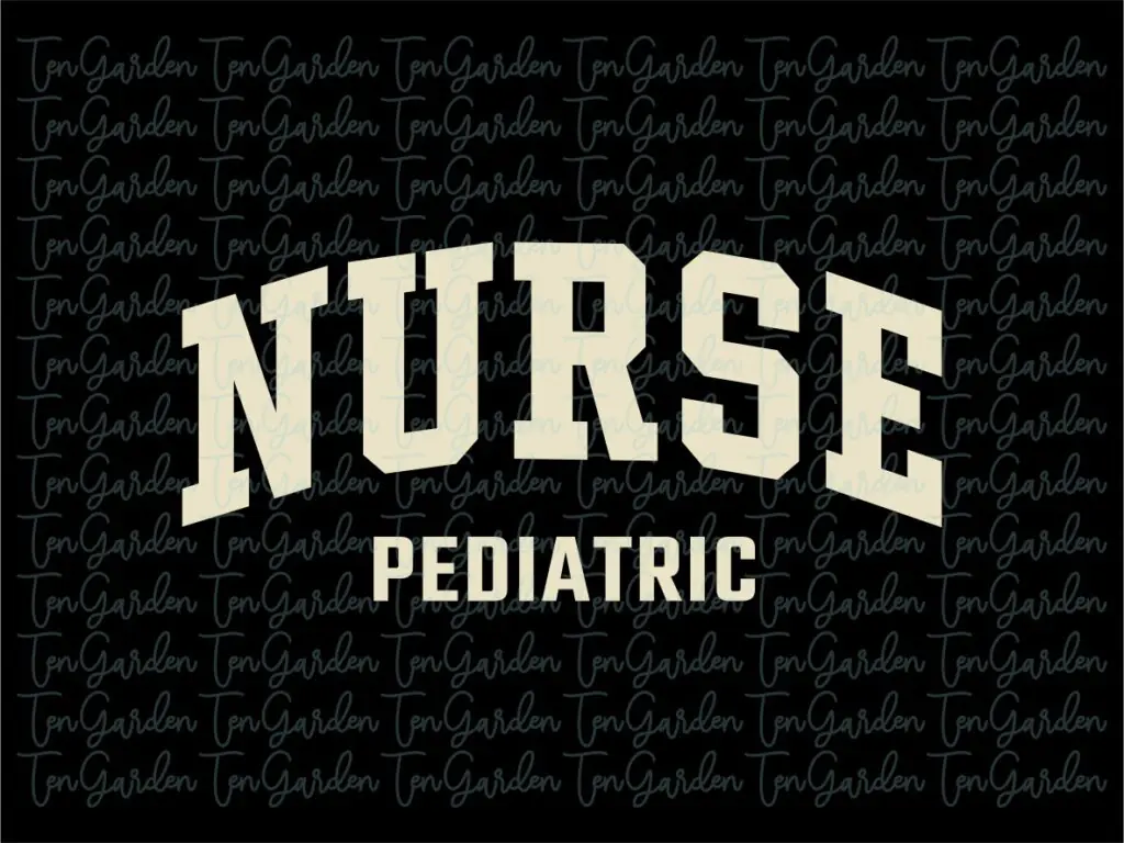 Pediatric Nurse SVG