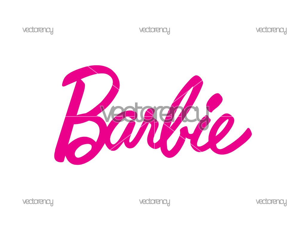 Barbie Logo SVG High Quality Clean