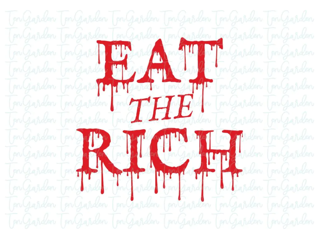 Eat The Rich SVG