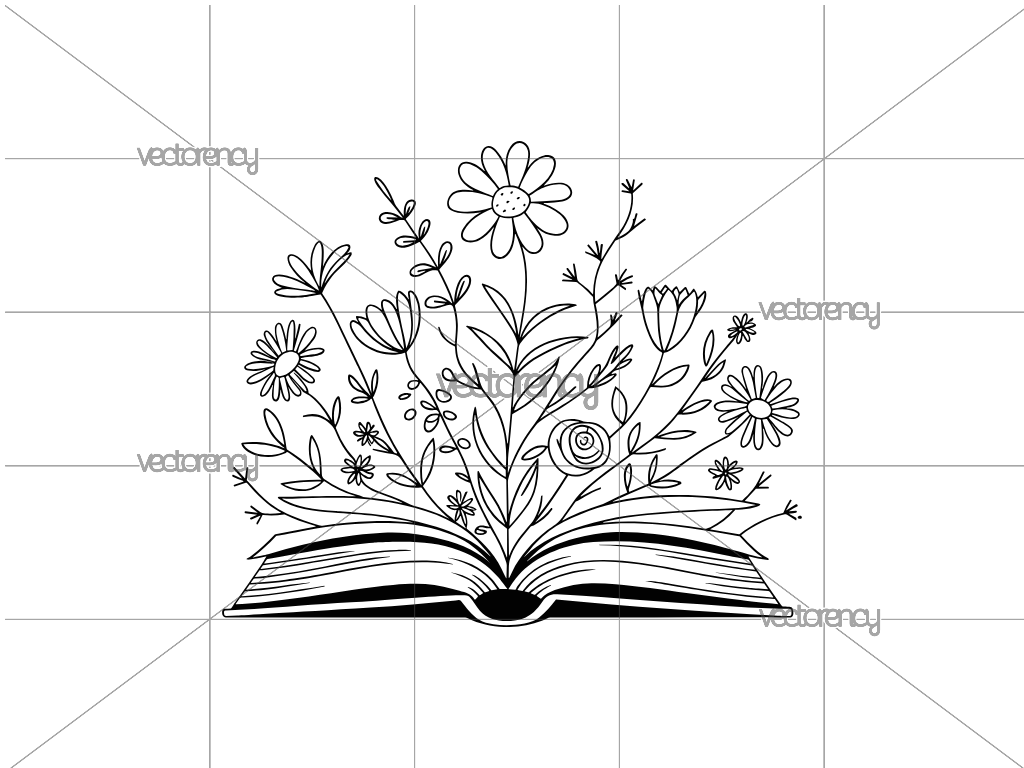 Book Aesthetic SVG