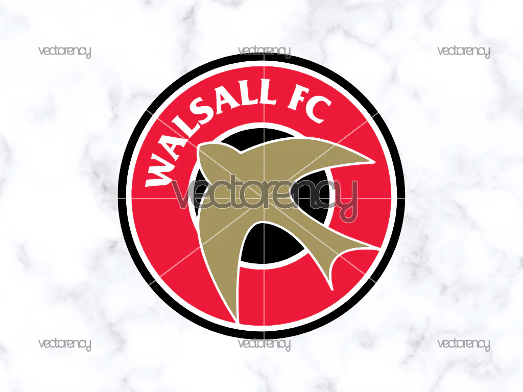 Walsall FC Logo Vector, SVG, PNG HD EPL