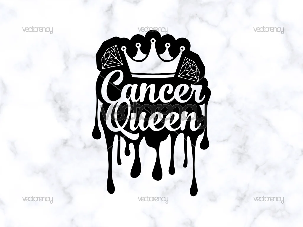 Cancer Queen Zodiac Horoscope SVG PNG