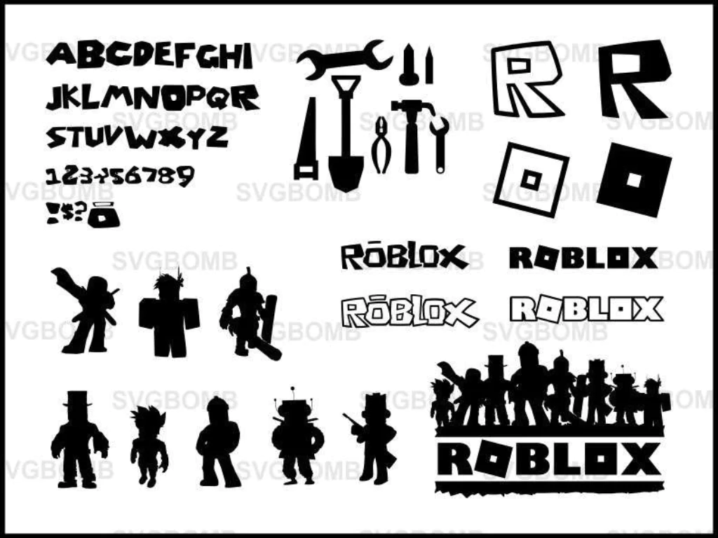 Roblox SVG Bundle