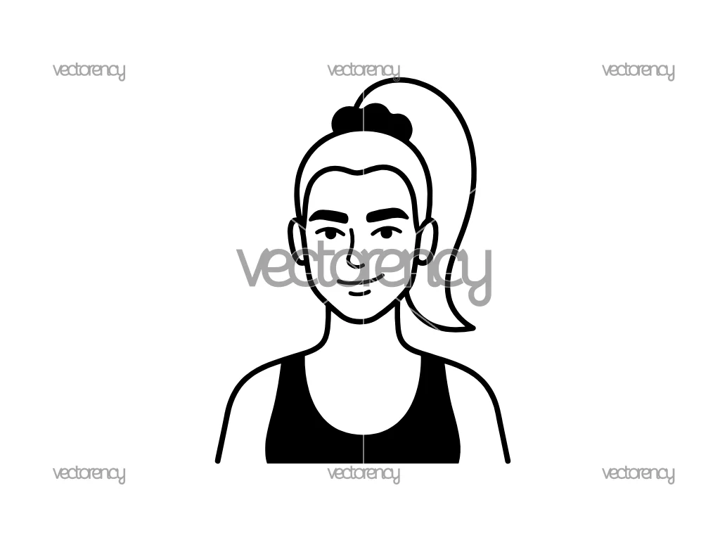 Dua Lipa Cartoon PNG Vector