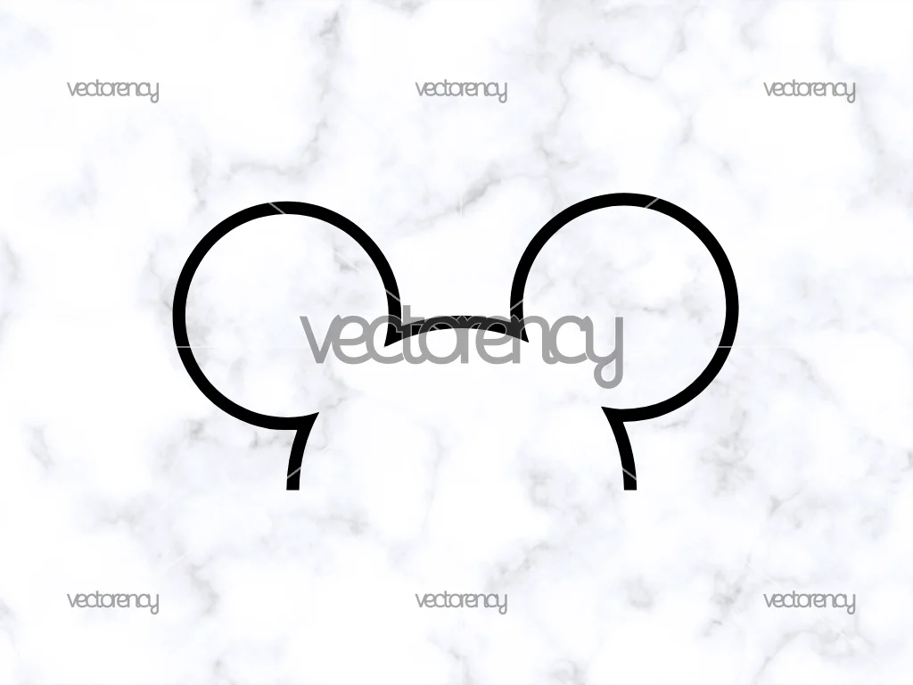 Disney Mickey Ears SVG