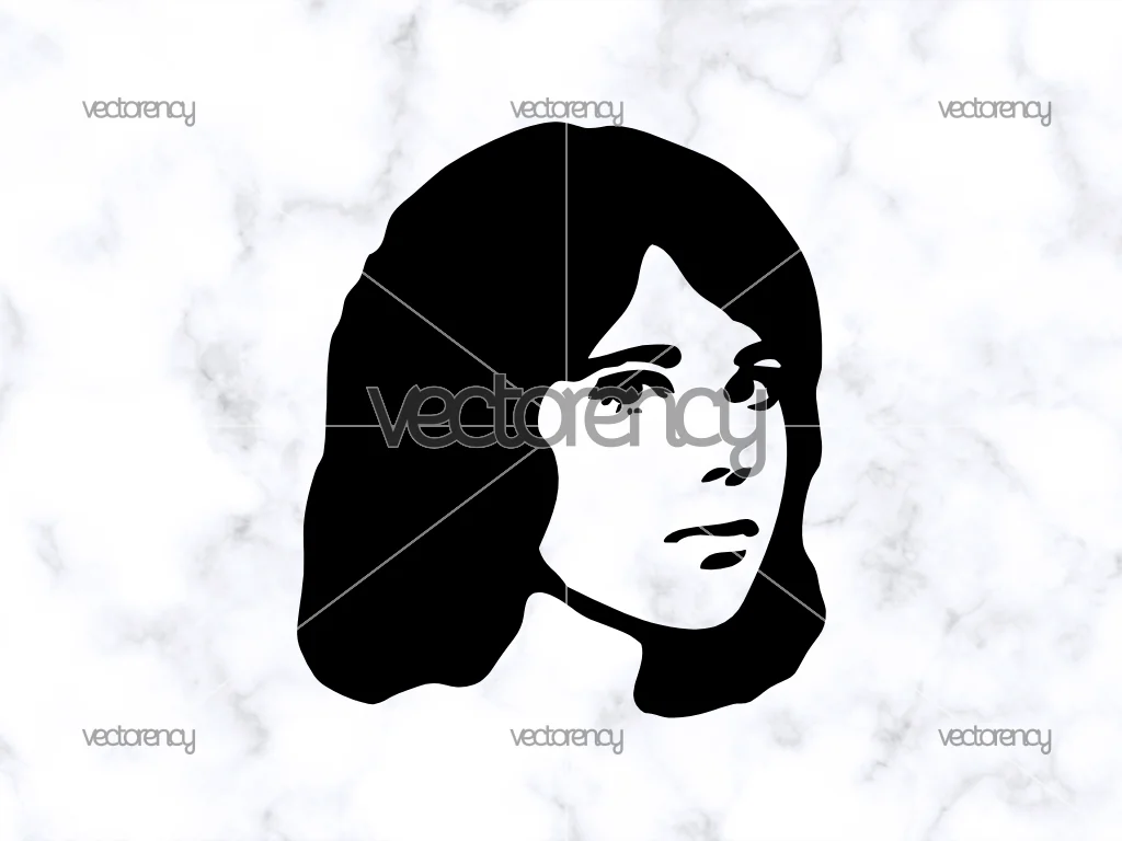 TV Girl SVG Cricut Cut File