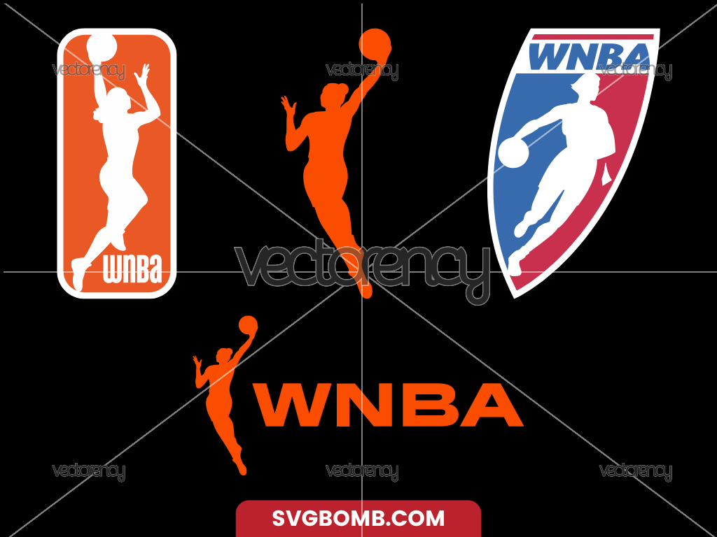 WNBA Logo Vector SVG Basketball PNG Transparent