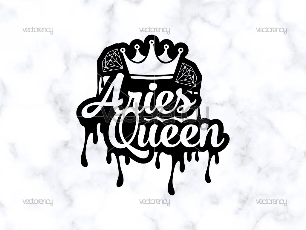 Aries Queen SVG